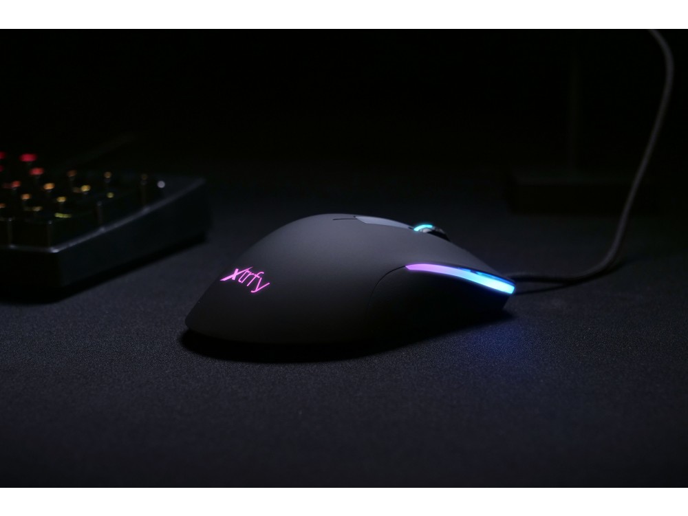 Xtrfy M1 RGB Optical Gaming Mouse Ultra-Light 400 - 7.200 DPI με Pixart 3330 Sensor