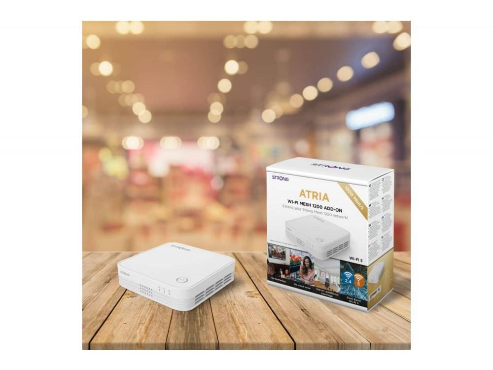 Strong ATRIA Mesh 1200, WiFi Mesh Network Access Point Wi-Fi 5 Dual Band (2.4 & 5GHz) - ΑΝΟΙΓΜΕΝΗ ΣΥΣΚΕΥΑΣΙΑ