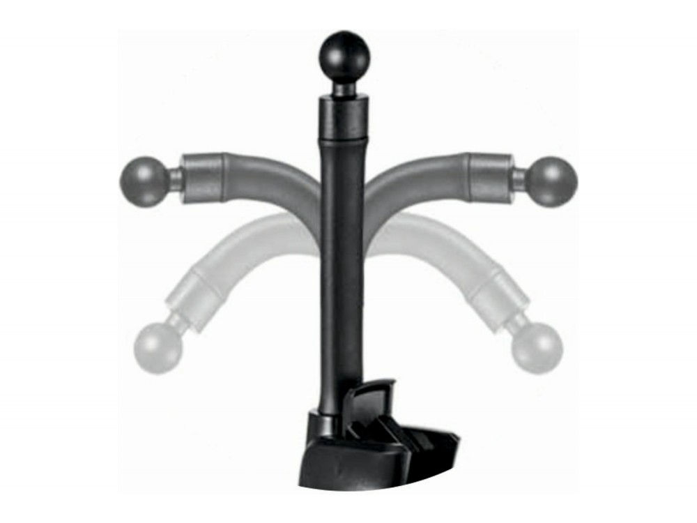 Swissten Magnetic Car Holder, Μαγνητική Εύκαμπτη Βάση Κινητού / Τάμπλετ Αυτοκινήτου S-GRIP M5-HK με Βραχίονα, Black