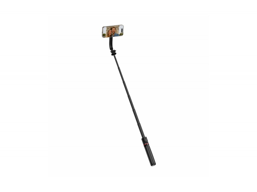 Swissten Bluetooth Magsafe Selfie Stick & Τρίποδο με Remote, 105cm Επεκτεινόμενο Wireless Handheld - ΑΝΟΙΓΜΕΝΗ ΣΥΣΚΕΥΑΣΙΑ