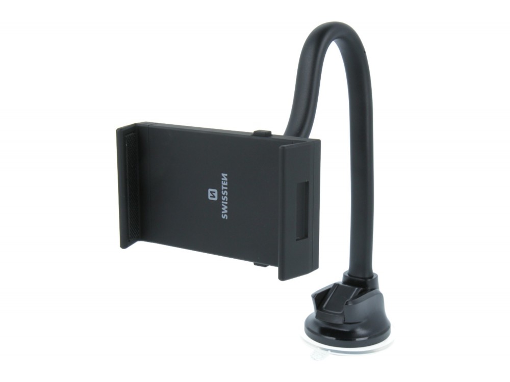 Swissten S-GRIP T1-HK, Βάση Κινητού & Tablet Αυτοκινήτου 3.5" - 10.5" με Ρυθμιζόμενα Άγκιστρα, Black