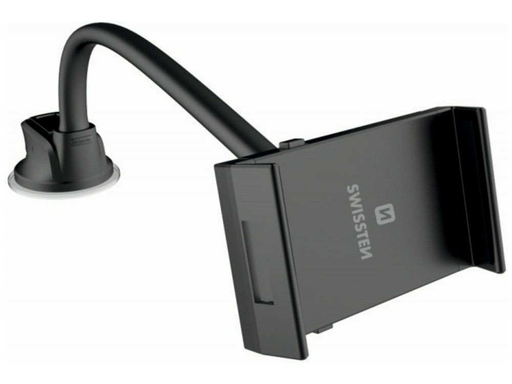 Swissten S-GRIP T1-HK, Βάση Κινητού & Tablet Αυτοκινήτου 3.5" - 10.5" με Ρυθμιζόμενα Άγκιστρα, Black