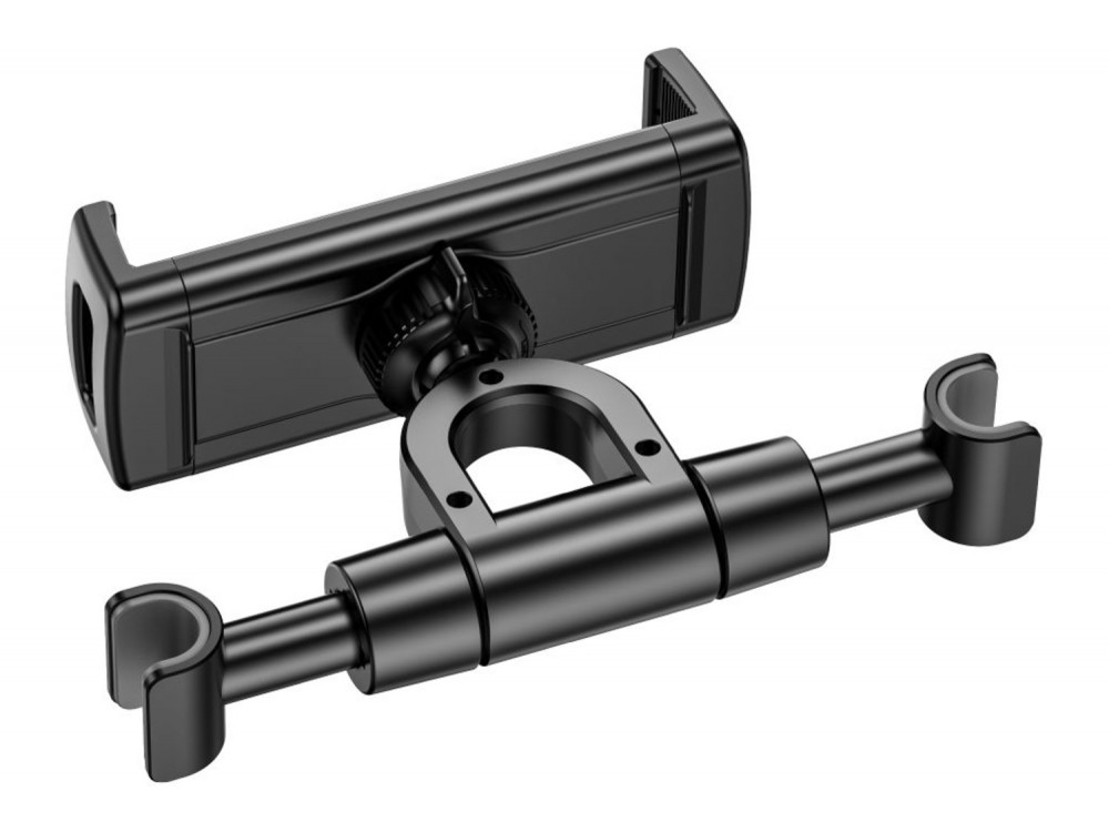 Swissten S-GRIP T2-OP Tablet Holder for Car Headrest, Βάση Κινητού & Tablet Αυτοκινήτου Περιστρεφόμενη Ρυθμιζόμενα Άγκιστρα