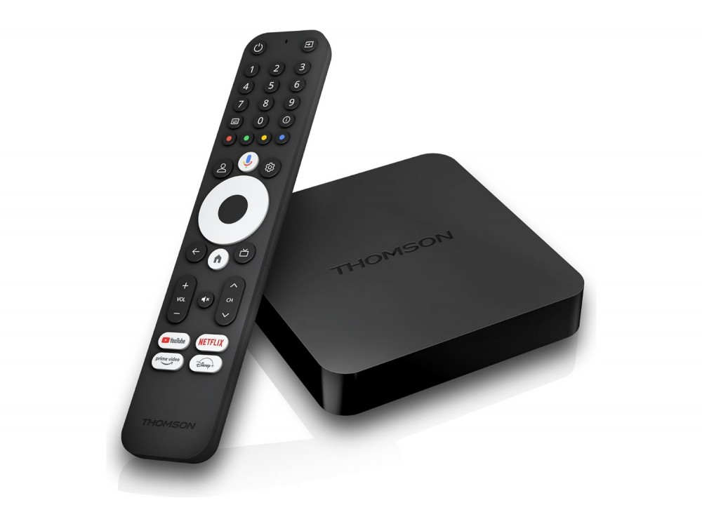 Thomson Google TV Streaming Box 240 TV Box, Android 12 4K Ultra HD Media Player - ΑΝΟΙΓΜΕΝΗ ΣΥΣΚΕΥΑΣΙΑ