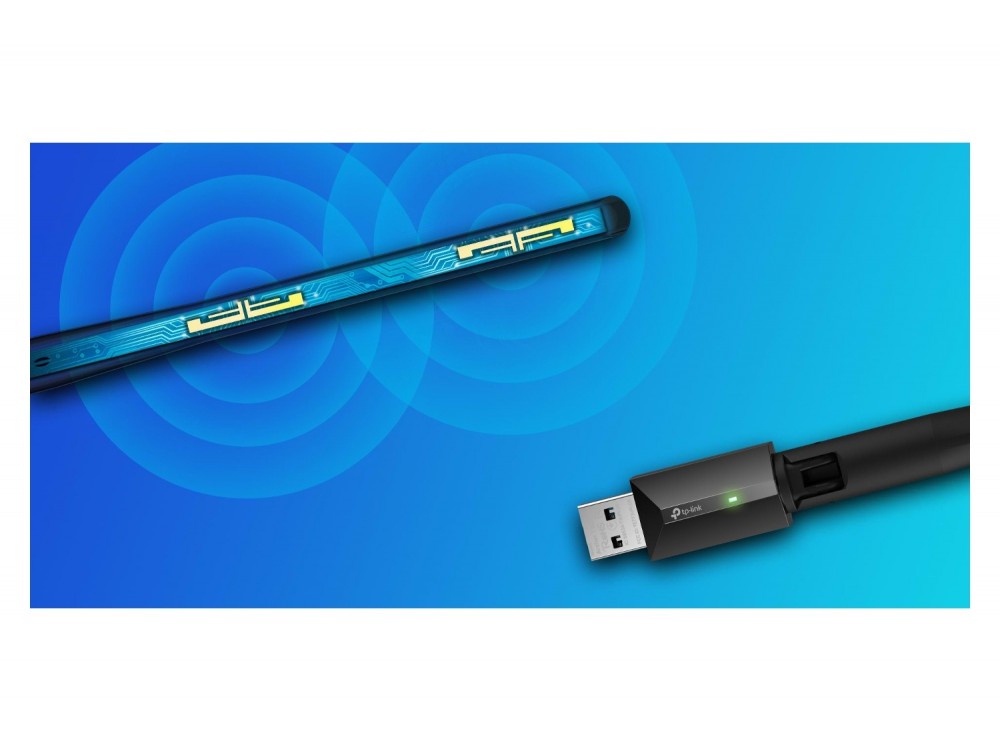 TP-Link Archer T3U Plus AC1300 Ασύρματος USB Αντάπτορας Wi-Fi Dual Band με High-Gain Κεραία