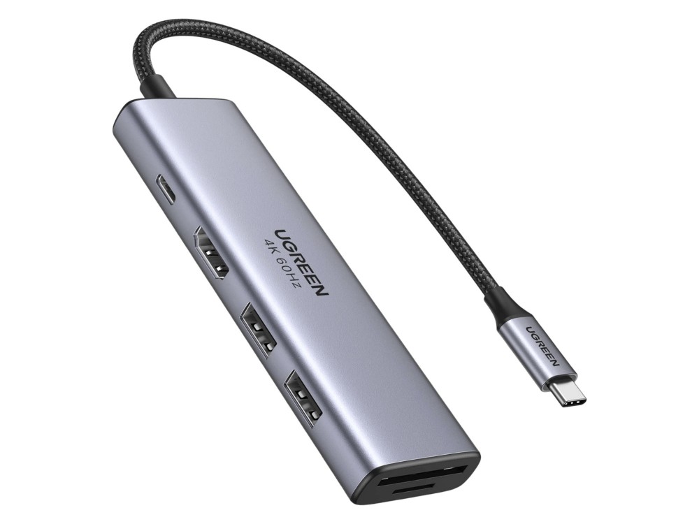 Ugreen Docking Station 6-σε-1 USB-C 100W PD HDMI