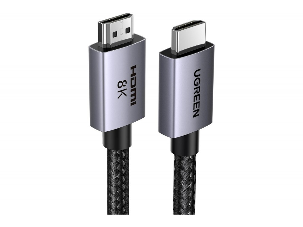 Ugreen Καλώδιο HDMI 2.1 Certified Ultra High Speed 8K@60Hz / 4K@120Hz 48Gbps, 1m