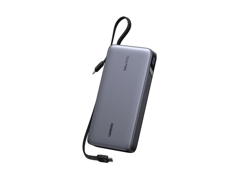 Ugreen 165W Power Bank 25000mAh με Ενσωματωμένο Καλώδιο USB-C
