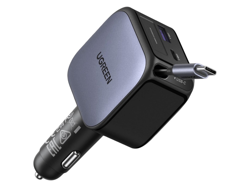 Ugreen Φορτιστής Αυτοκινήτου 90W με Καλώδιο USB-C