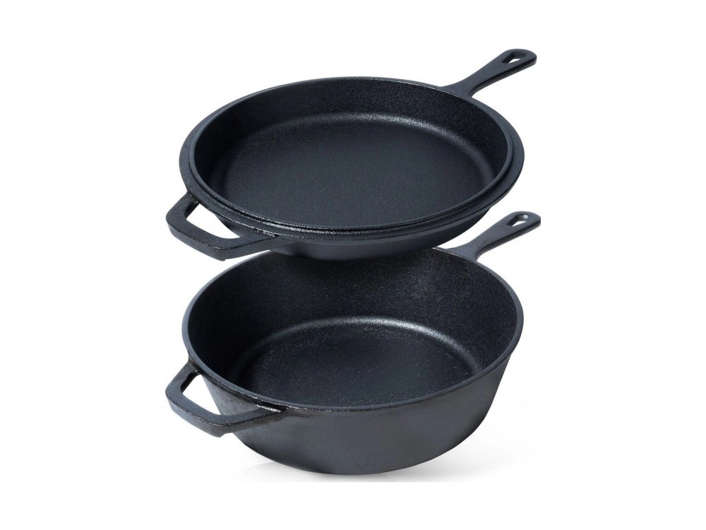 Vilde Cast Line Σετ Κατσαρόλα & Τηγάνι από Μαντέμι 24cm / 3.5L