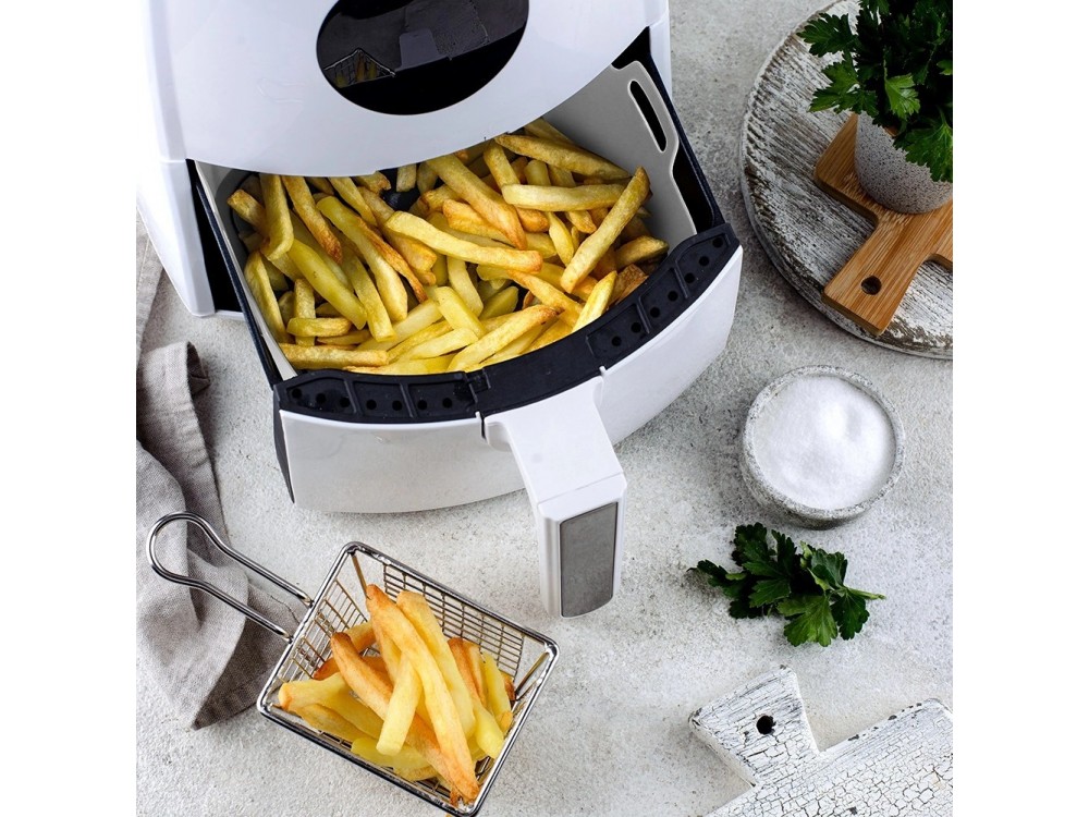 Vilde Αντικολλητική Φόρμα Σιλικόνης για Air Fryer 22x22cm, Gray