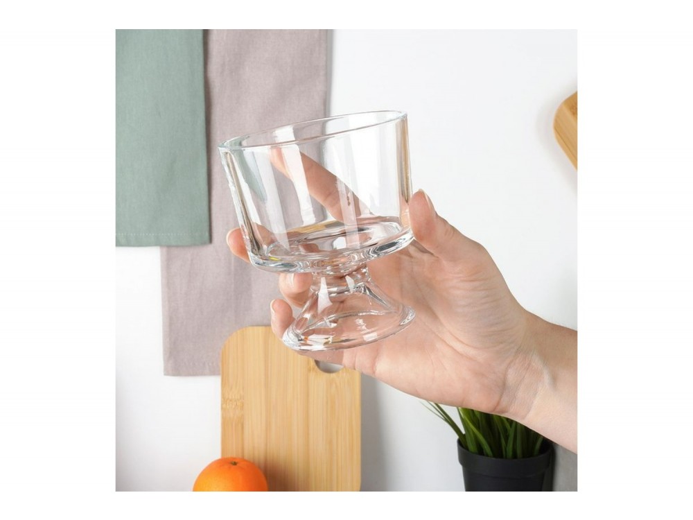 Vilde Γυάλινα Μπολ Παγωτού 290 ml, Σετ 6 τεμαχίων