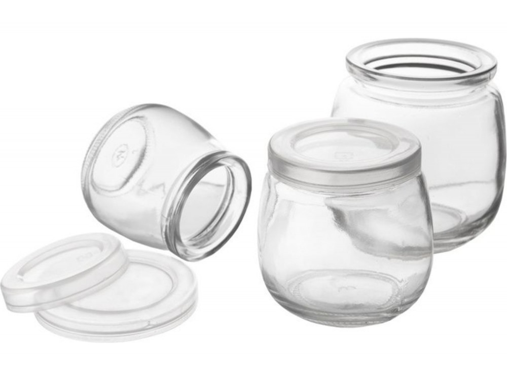 Vilde Γυάλινα Βαζάκια Επιδορπίου 200 ml, Σετ 12 τεμαχίων