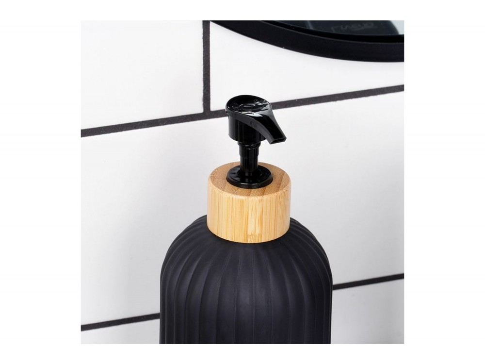Vilde Γυάλινο Dispenser Σαπουνιού 400 ml, Black