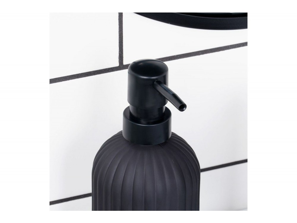 Vilde Γυάλινο Dispenser Σαπουνιού 400 ml Deluxe, Black