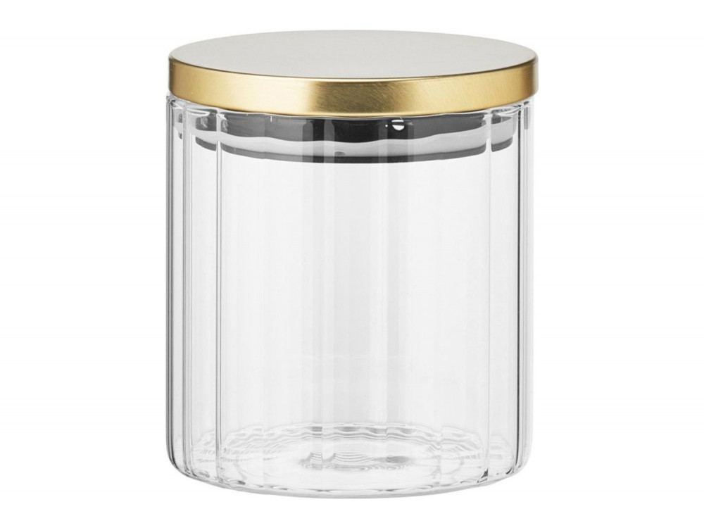 Vilde Γυάλινο Δοχείο Αποθήκευσης με Λάστιχο 650 ml