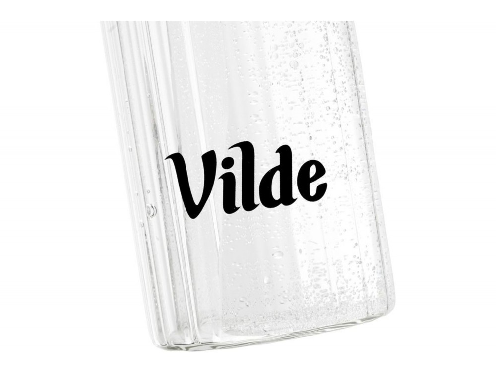 Vilde Γυάλινο Μπουκάλι Νερού 1 l