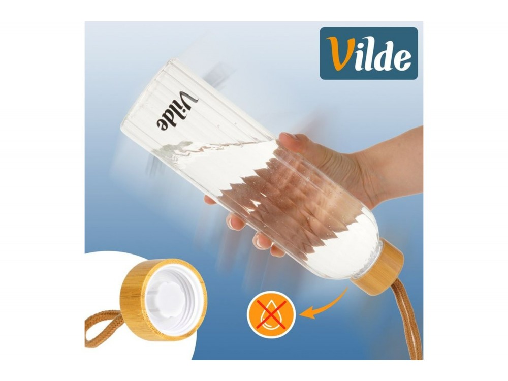 Vilde Γυάλινο Μπουκάλι Νερού 750 ml