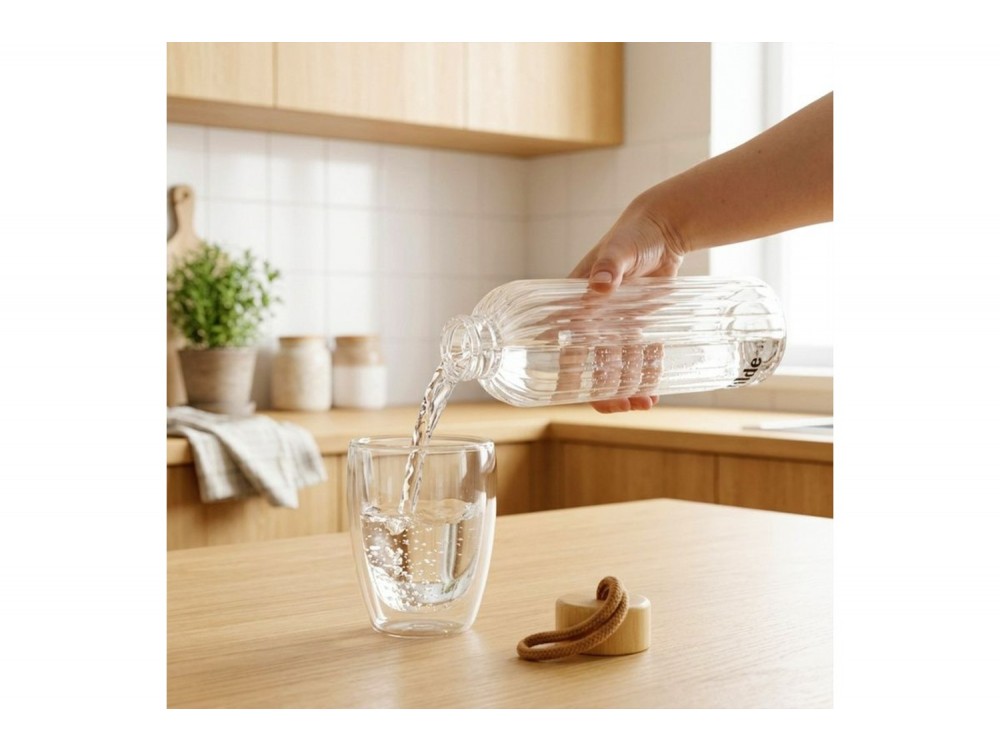 Vilde Γυάλινο Μπουκάλι Νερού 750 ml