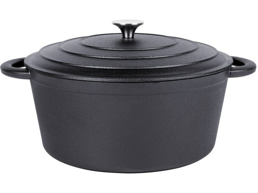 Vilde Κατσαρόλα Μαντεμένια με Καπάκι CAST LINE 28 cm, 5.9 l