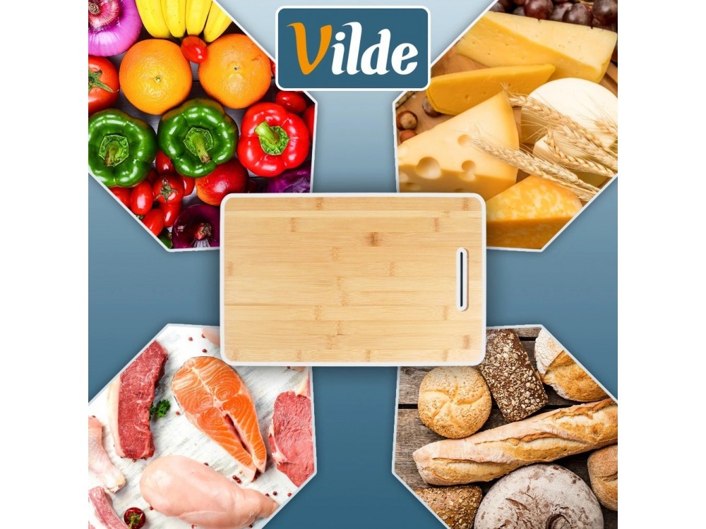 Vilde Επιφάνεια Κοπής από Μπαμπού 40x25.5cm