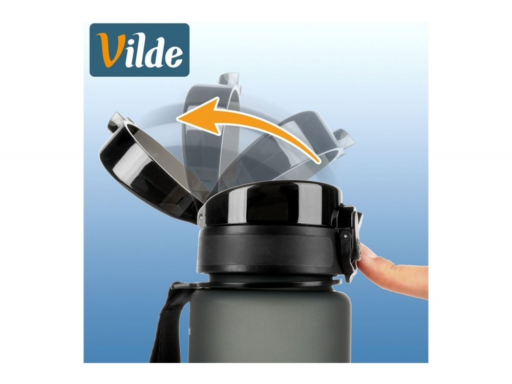 Vilde Μπουκάλι Νερού 1 l, Black