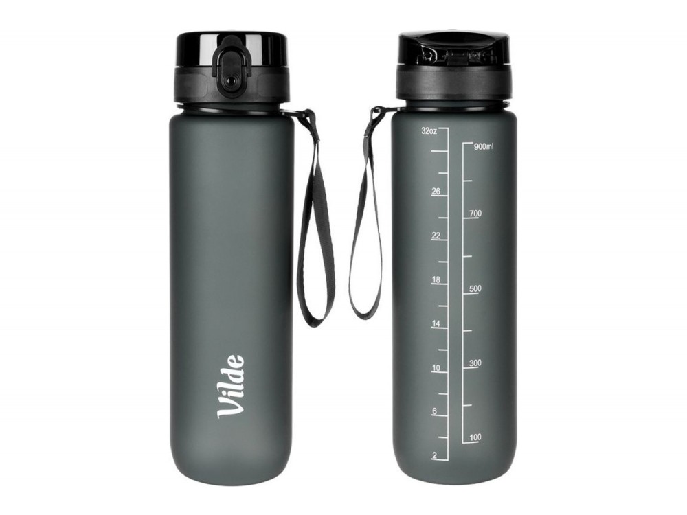 Vilde Μπουκάλι Νερού 1 l, Black