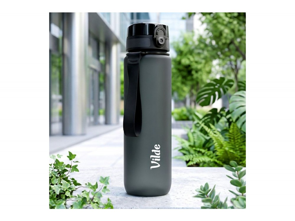 Vilde Μπουκάλι Νερού 1 l, Black