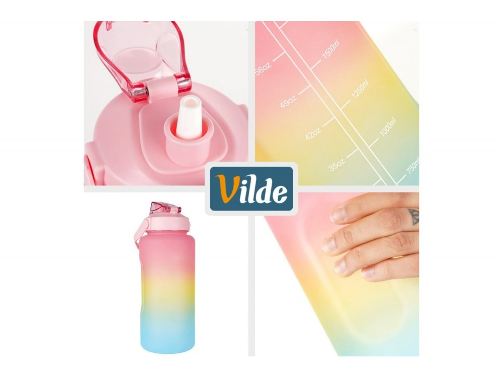 Vilde Μπουκάλι Νερού 2 l, Rainbow