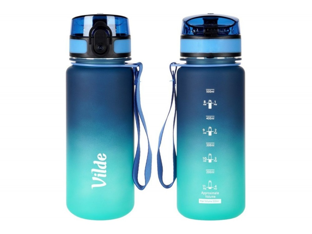 Vilde Μπουκάλι Νερού 500 ml, Blue