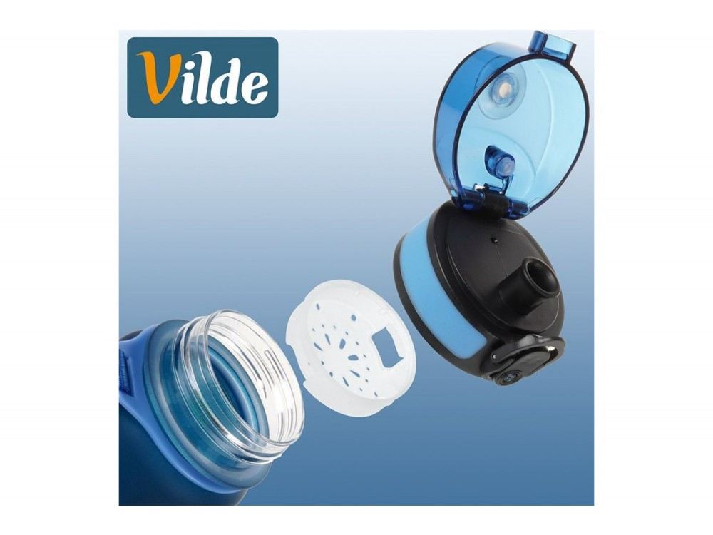 Vilde Μπουκάλι Νερού 500 ml, Blue