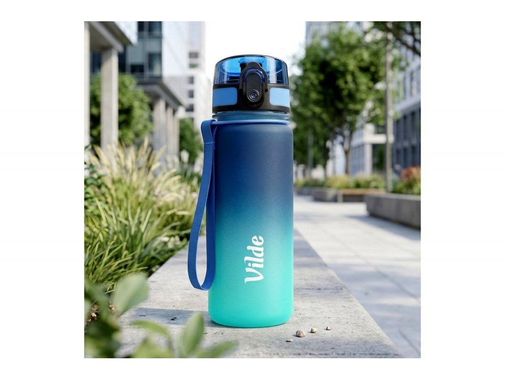 Vilde Μπουκάλι Νερού 500 ml, Blue
