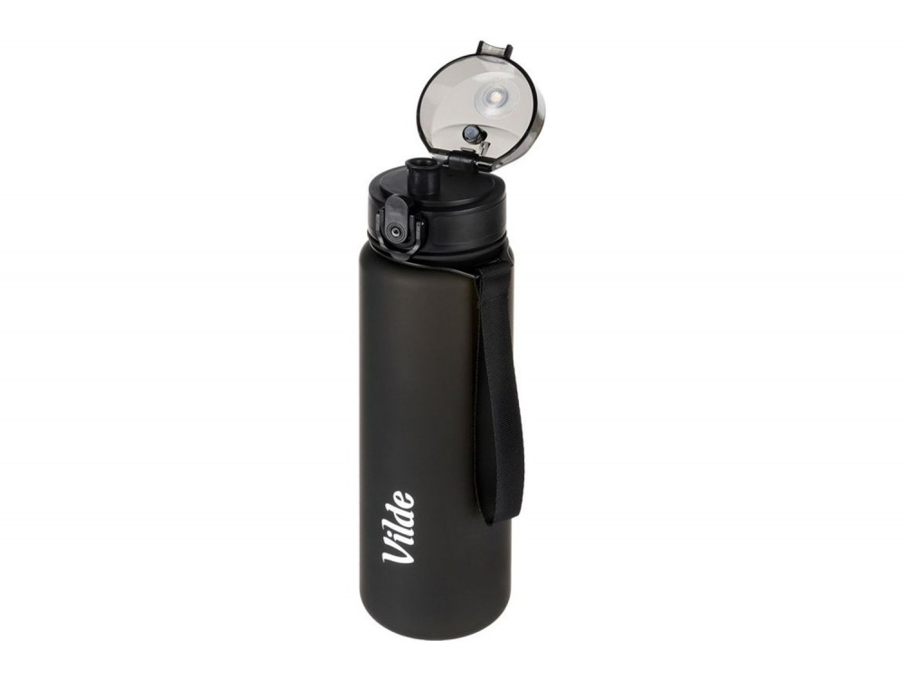 Vilde Μπουκάλι Νερού 650 ml, Black
