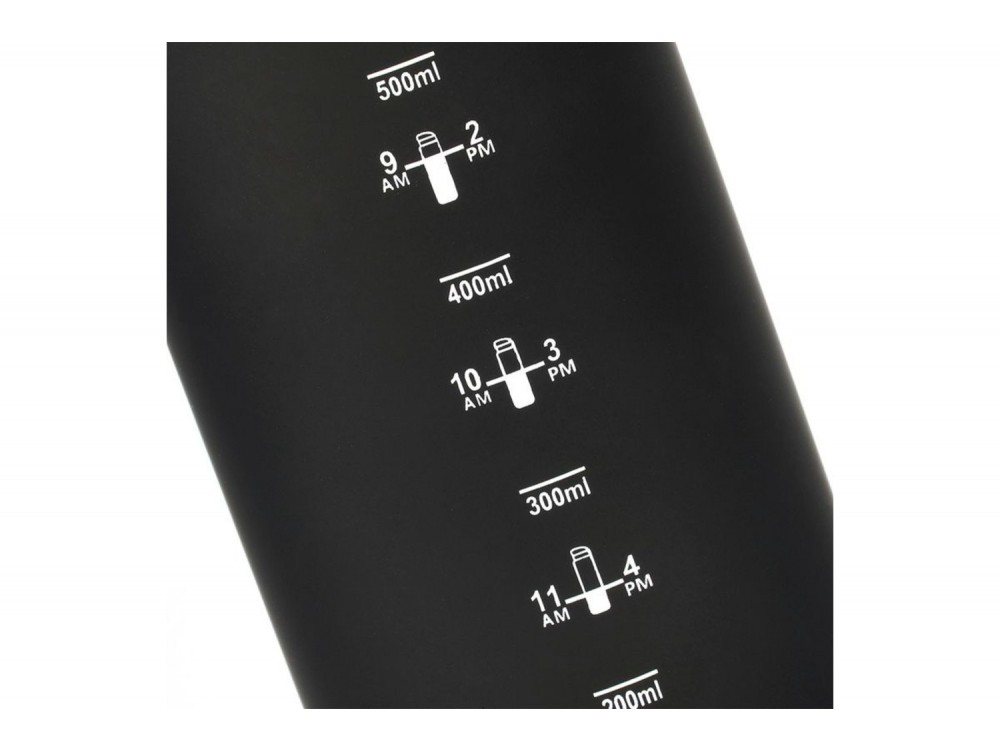 Vilde Μπουκάλι Νερού 650 ml, Black