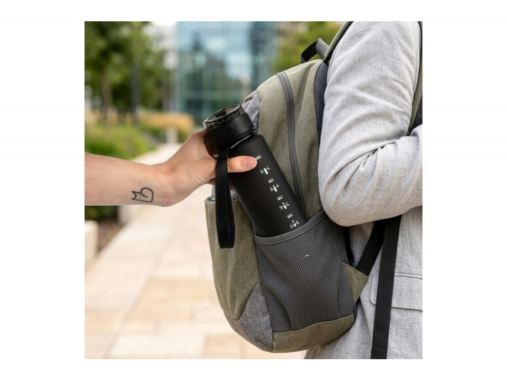 Vilde Μπουκάλι Νερού 650 ml, Black