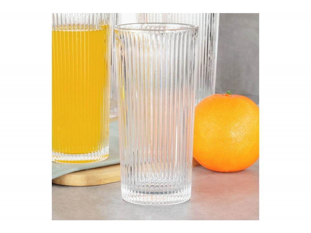Vilde Ποτήρια Γυάλινα 320 ml, Σετ 6 τεμαχίων