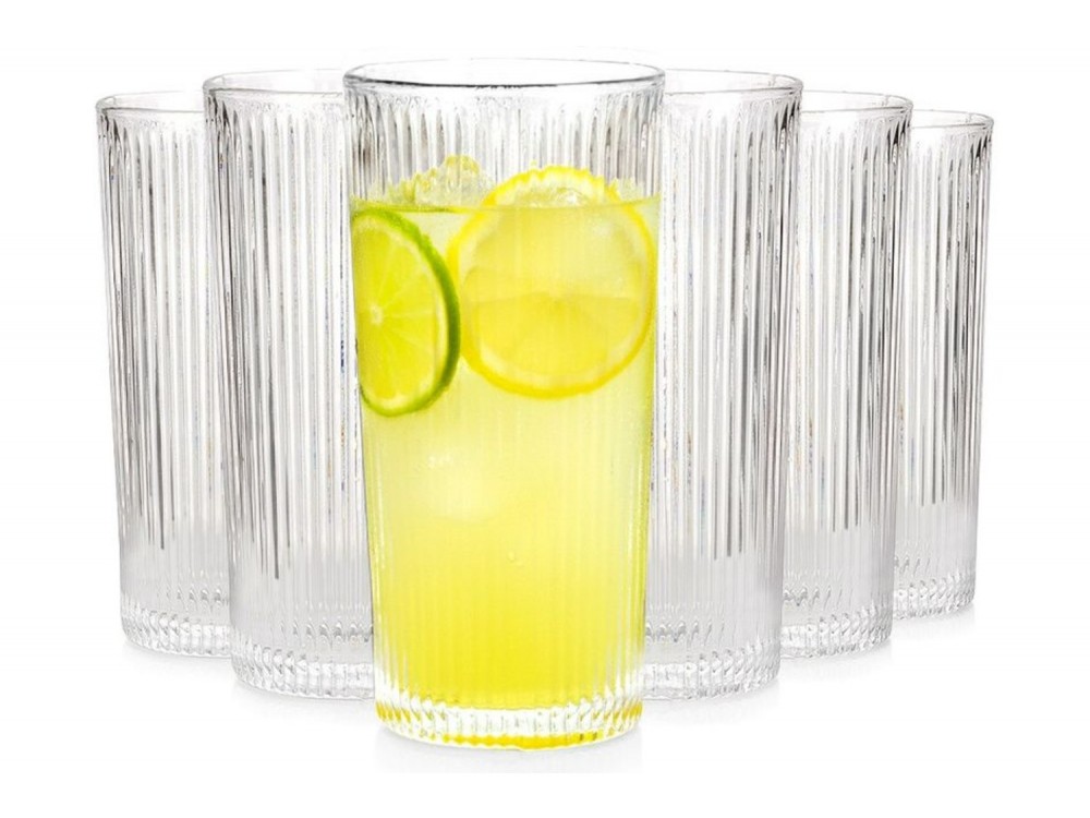 Vilde Ποτήρια Γυάλινα 320 ml, Σετ 6 τεμαχίων