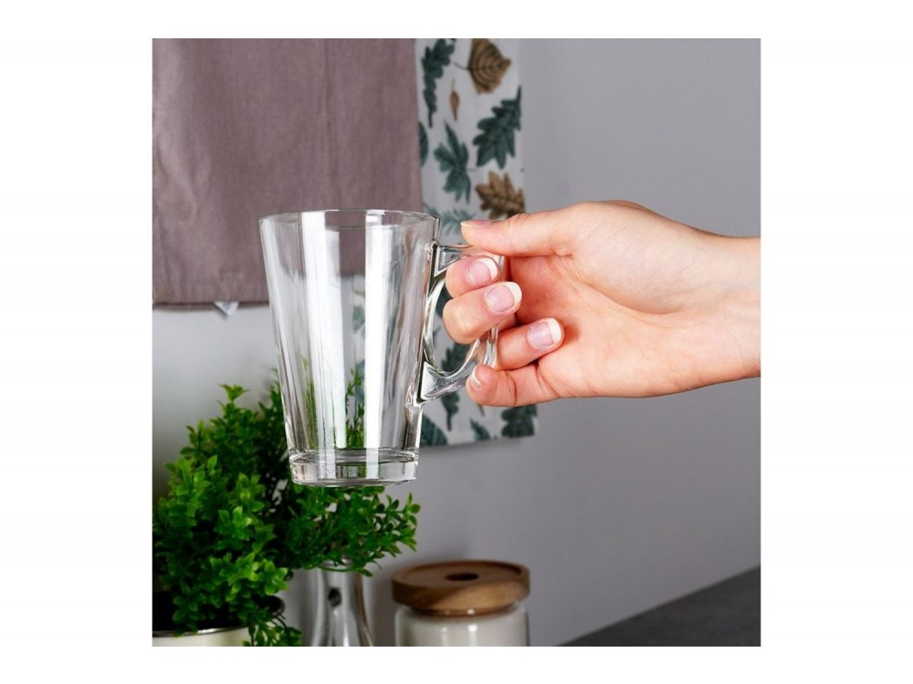 Vilde Ποτήρια Latte 255 ml, Σετ 6 τεμαχίων