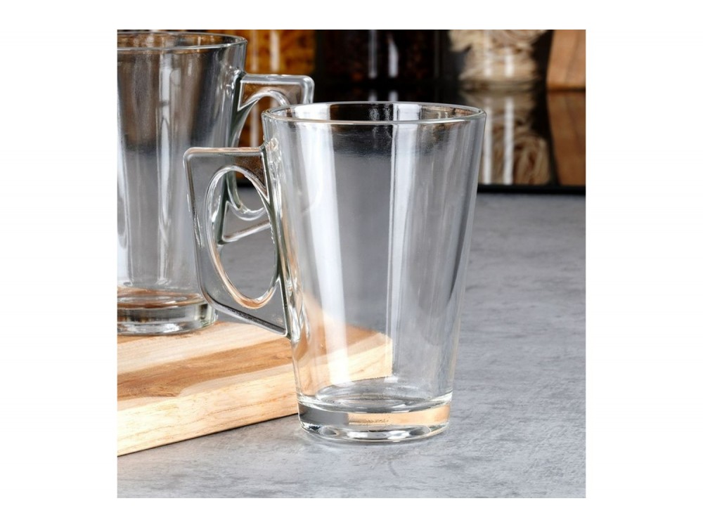 Vilde Ποτήρια Latte 255 ml, Σετ 6 τεμαχίων