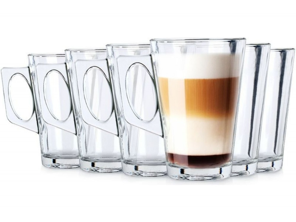 Vilde Ποτήρια Latte 255 ml, Σετ 6 τεμαχίων