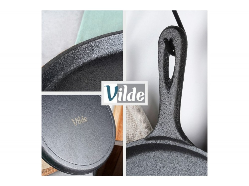 Vilde Τηγάνι Κρεπών Μαντεμένιο CAST LINE 26 cm