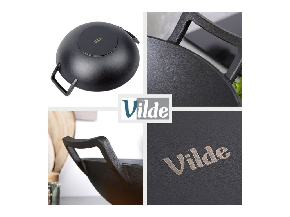 Vilde Wok Μαντεμένιο CAST LINE 36 cm