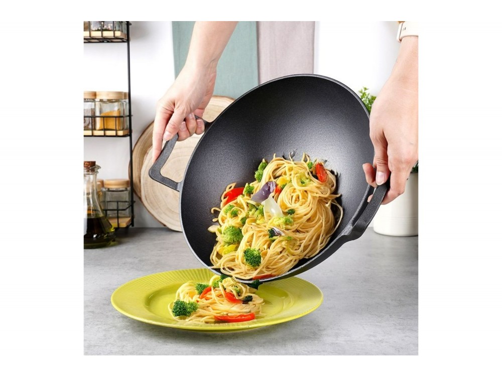 Vilde Wok Μαντεμένιο CAST LINE 36 cm