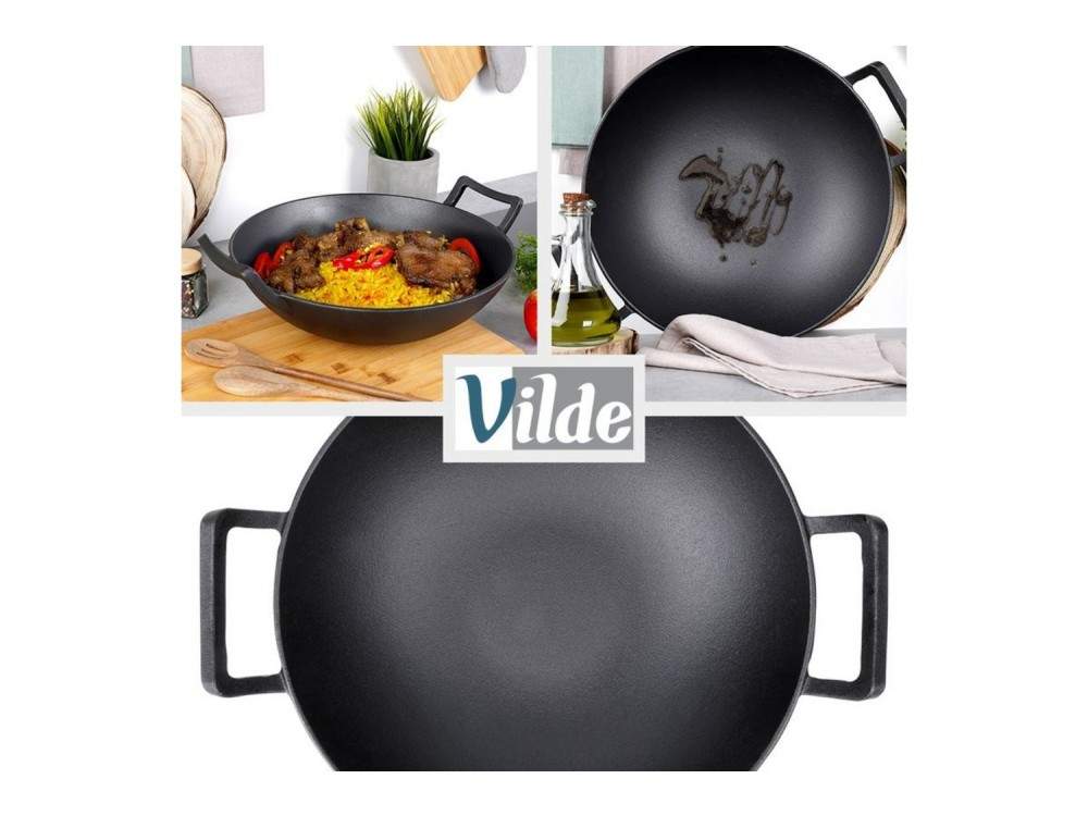 Vilde Wok Μαντεμένιο CAST LINE 36 cm