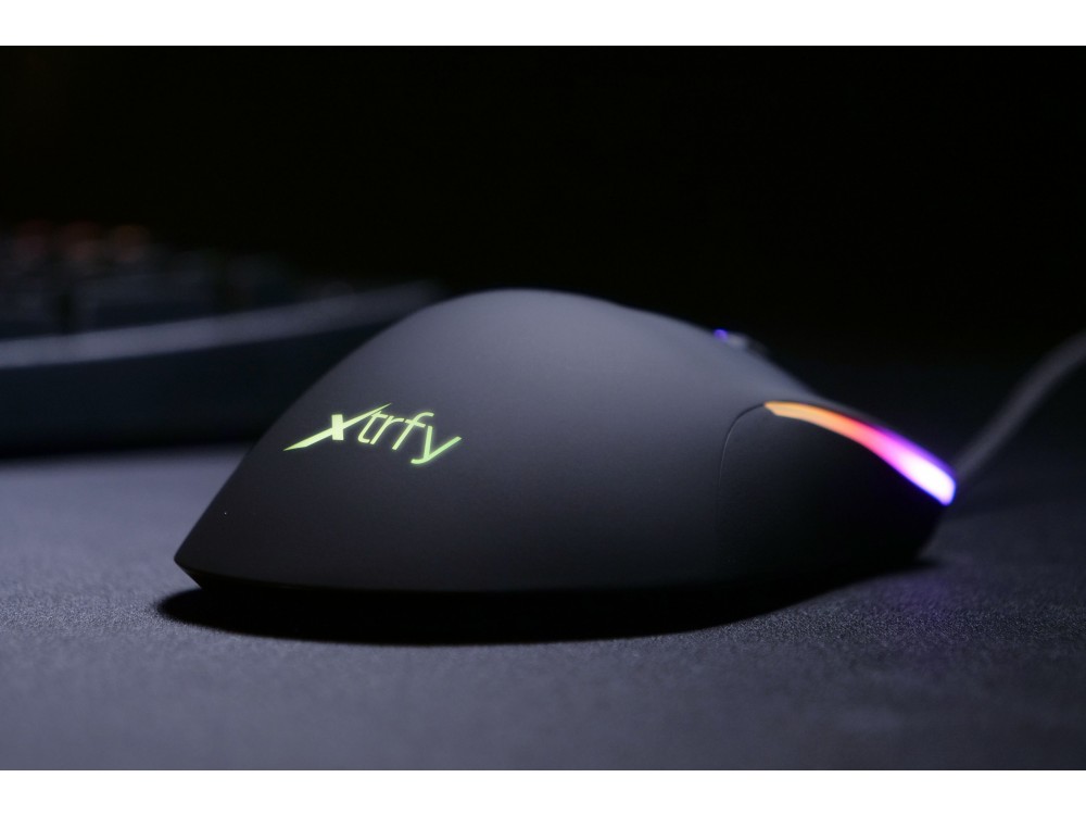 Xtrfy M1 RGB Optical Gaming Mouse Ultra-Light 400 - 7.200 DPI με Pixart 3330 Sensor