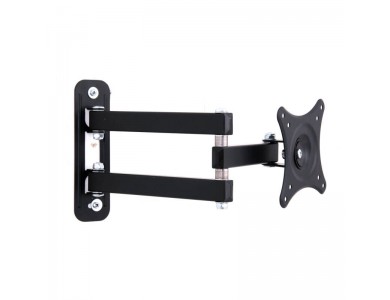 Osio OSM TV Mount, Επικλινόμενη & Περιστρεφόμενη Βάση με Διπλό & σπαστό Μπράτσο για TV 10”-24”, έως 10kg