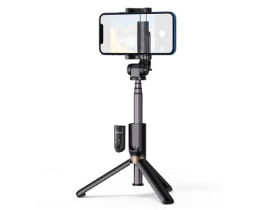 Ugreen Traveler Bluetooth Selfie Stick & Τρίποδο με Remote, 90cm Επεκτεινόμενο Wireless Handheld Tripod - 50758