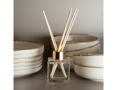 Luxury Candles Hazelnut Chocolate Diffuser, 100ml with  Gingerbread,  Sticks from Bamboo