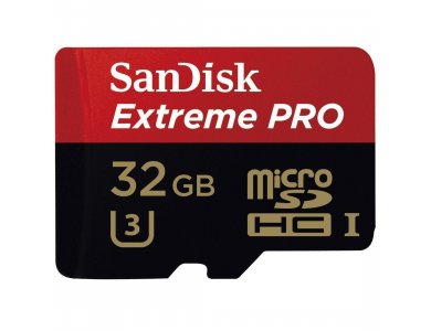 Sandisk Extreme Pro microSDHC 32GB U3 V30 A1 with Adapter