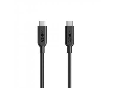 Anker PowerLine II Καλώδιο USB-C σε USB-C 3.1 Gen2 1μ. - A8485011, Μαύρο